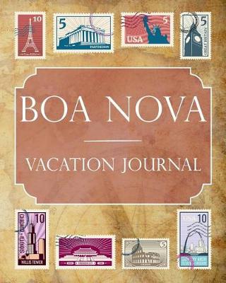 Book cover for Boa Nova Vacation Journal