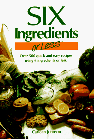 Book cover for Six Ingredients or Less