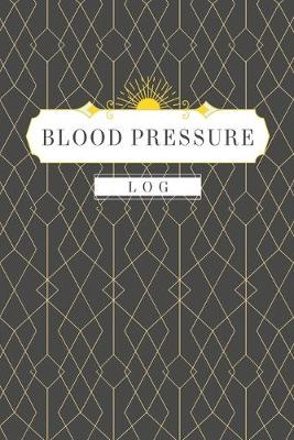 Book cover for Blood pressure log