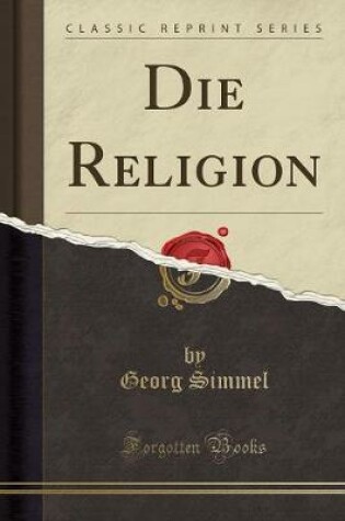 Cover of Die Religion (Classic Reprint)