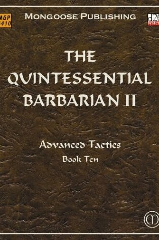 Cover of The Quintessential Barbarian II: Advanced Tactics