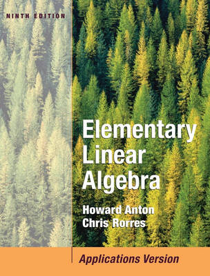 Book cover for Elementary Linear Algebra with Applications