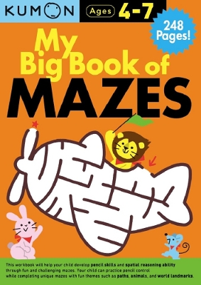 Book cover for Kumon My Big Book of Mazes