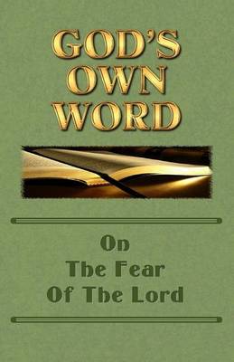 Book cover for God's Own Word On The Fear Of The Lord