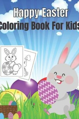 Cover of Happy Easter Coloring Book for Kids