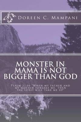 Book cover for Monster in Mama is not Bigger than God