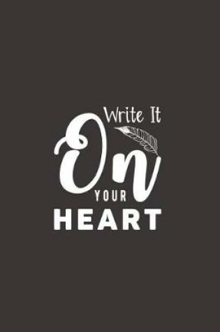Cover of Write It on Your Heart