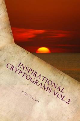 Book cover for Inspirational Cryptograms Vol. 2 (large print)