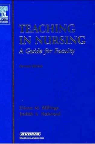 Cover of Teaching in Nursing