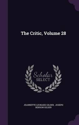 Book cover for The Critic, Volume 28