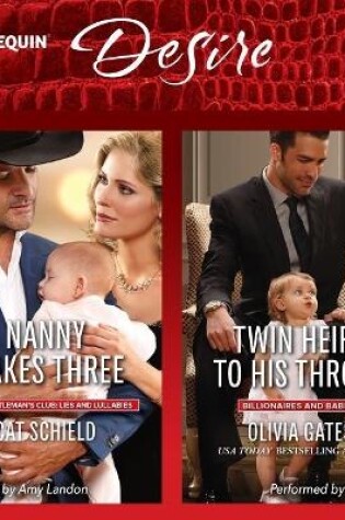 Cover of Nanny Makes Three & Twin Heirs to His Throne