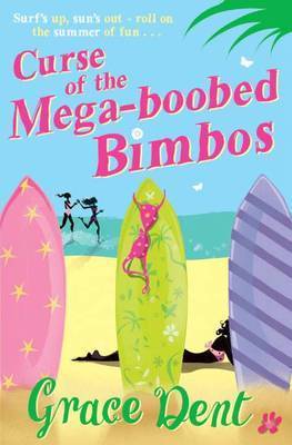 Book cover for Curse of the Mega-boobed Bimbos