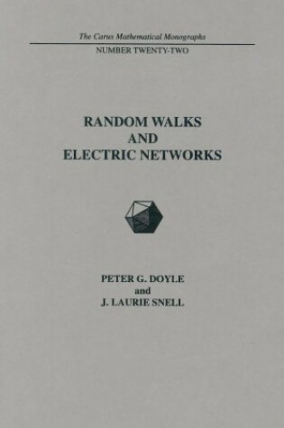 Cover of Random Walks and Electric Networks