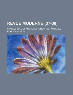 Book cover for Revue Moderne (37-38)