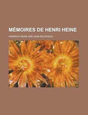 Book cover for Memoires de Henri Heine