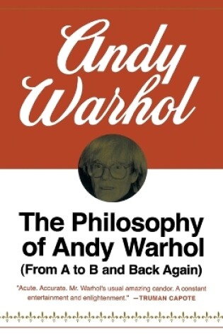 Cover of The Philosophy of Andy Warhol