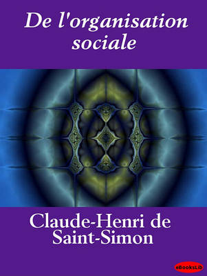 Book cover for de L'Organisation Sociale