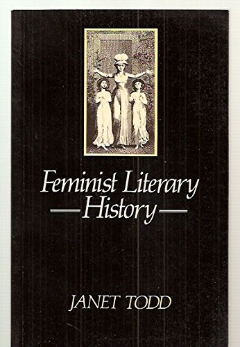 Book cover for Feminist Literary History