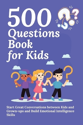 Book cover for 500 Questions Book for Kids