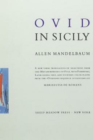 Cover of Ovid in Sicily