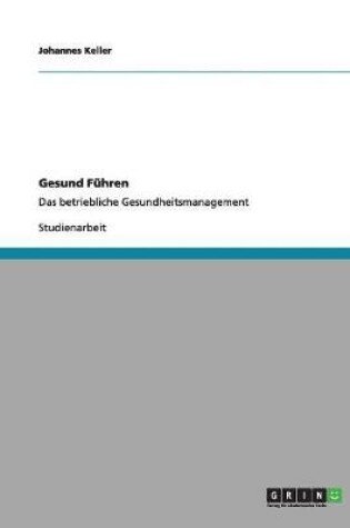 Cover of Gesund Führen