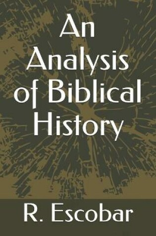 Cover of An Analysis of Biblical History