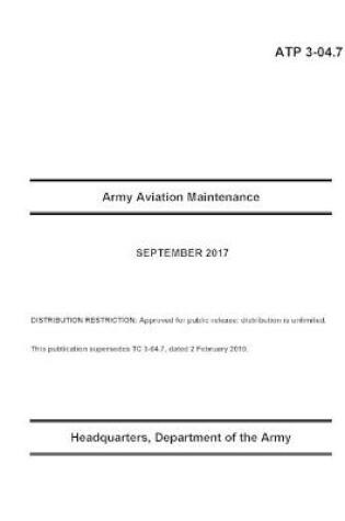 Cover of ATP 3-04.7 Army Aviation Maintenance