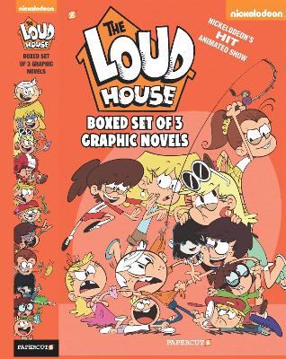 Book cover for The Loud House 3-in-1 Boxed Set