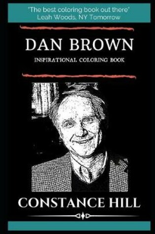 Cover of Dan Brown Inspirational Coloring Book