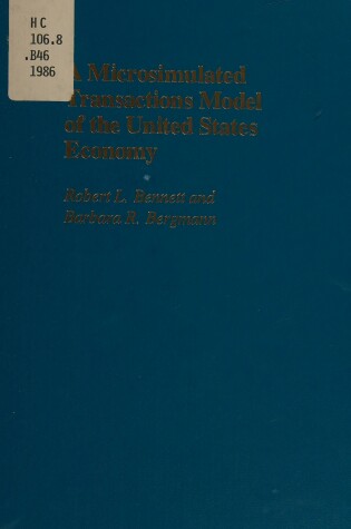 Cover of Microsimulated Transactions Model of the United States Economy