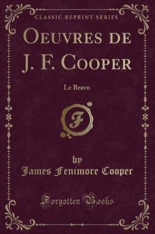 Cover of Oeuvres de J. F. Cooper