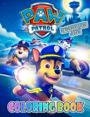 Book cover for Paw Patrol Coloring Book