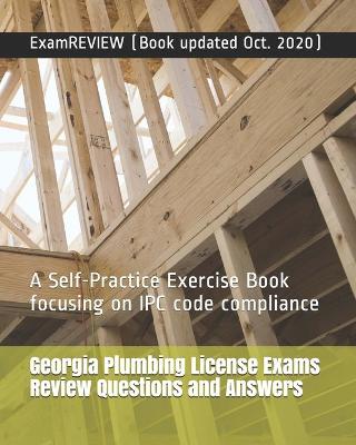 Book cover for Georgia Plumbing License Exams Review Questions and Answers
