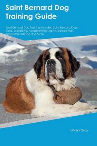 Cover of Saint Bernard Dog Training Guide Saint Bernard Dog Training Includes