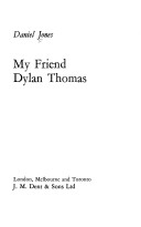 Book cover for My Friend Dylan Thomas