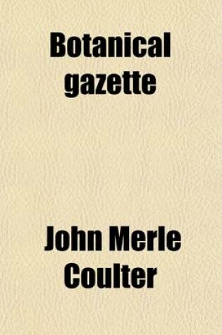 Cover of The Botanical Gazette Volume 14