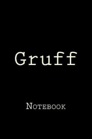 Cover of Gruff