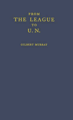 Cover of From the League to U.N.