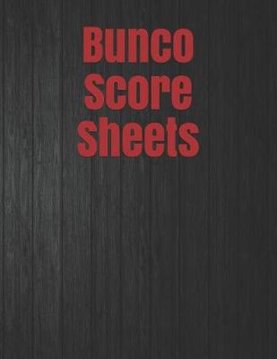 Cover of Bunco Score Sheets