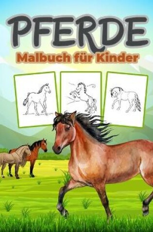 Cover of Pferde Malbuch für Kinder