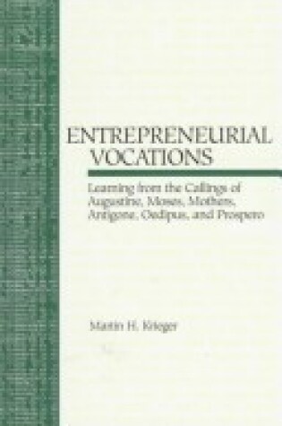 Cover of Entrepreneurial Vocations