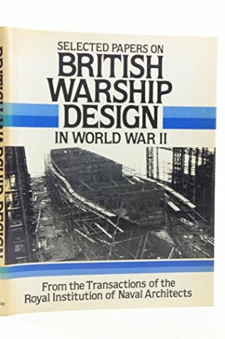 Cover of British Warship Design in World War II