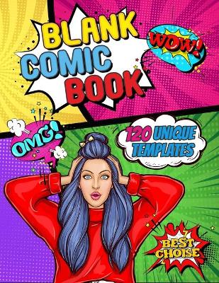 Book cover for Blank Comic Book