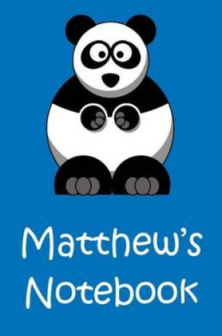 Cover of Matthew's Notebook