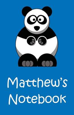 Book cover for Matthew's Notebook