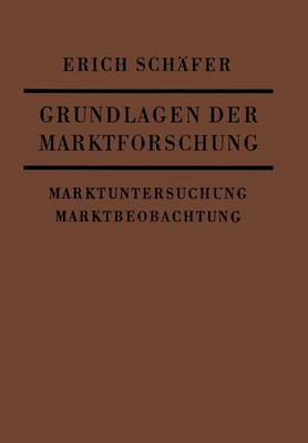 Book cover for Grundlagen der Marktforschung