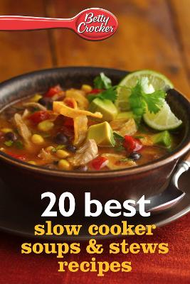 Book cover for 20 Best Slow Cooker Soup & Stew Recipes