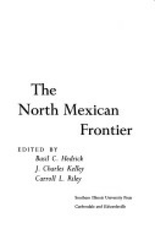 Cover of The North Mexican Frontier