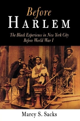 Cover of Before Harlem