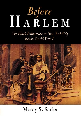 Cover of Before Harlem